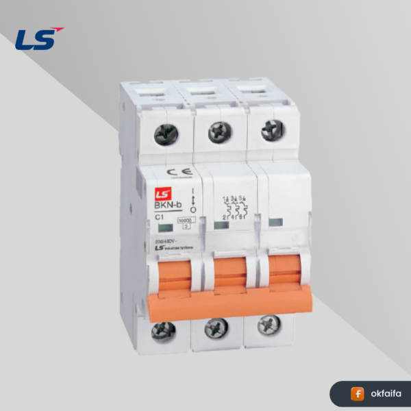 LS electric MCB 16A [BKN-b 3P C16A NEW ROGY(10kA)]