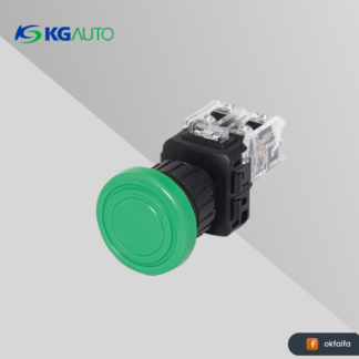 KG auto Lamp emergency push button switch [KGEX-C4BV21G, Ø25 Normal buried Plastic guide,110/220Vac,Momentary,1a1b,Green]