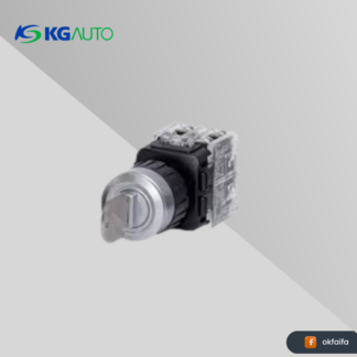 KG auto Key selector switch [KGK-J2M1A, Ø25 Luxury buried J- Aluminum guide,-,2 manual return-Left,1a1b,-]