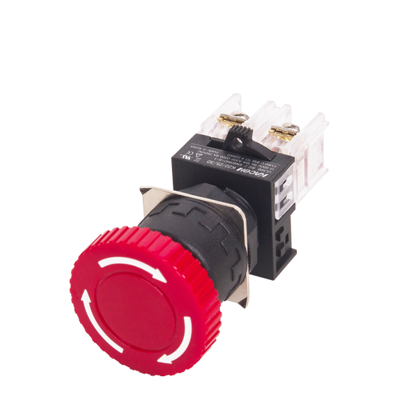 Kacon Control Switch Ø22 [K22-81R Emergency Switch]