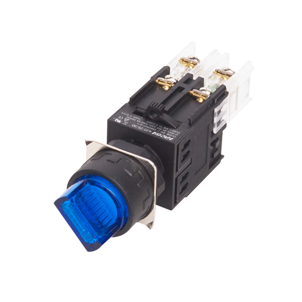 Kacon Control Switch Ø22 [K22-44GL 220VAC Selector Switch LED Green]