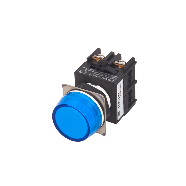 Kacon Control Switch Ø25 [K25-17R 220VAC Illuminated LED Pilot Lamp Round]