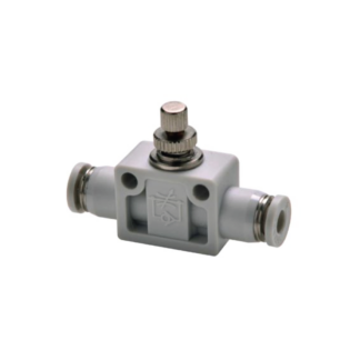Airtac PSA10,In Line Speed Controller,Tube 10mmD,Gray